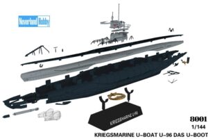 144 Kriegsmarine U-Boat U-96 Das U-Boot Neverland Hobby (4)